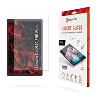 Displex Tabletglas voor Tab M10 FHD Plus, harde beschermfolie (9H), ecologisch L-montageframe, onbreekbaar, ultradun, onzichtbaar
