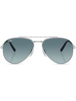 Ray-Ban lunettes de soleil Aviator à logo imprimé - Argent - thumbnail