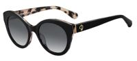 Kate Spade zonnebril Karleigh dames zwart/roze havana