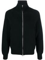 TOM FORD cardigan nervurée à fermeture zippée - Noir - thumbnail