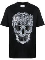 Philipp Plein t-shirt Baroque Skull en coton - Noir - thumbnail