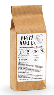 Happy Bakers Glutenvrije Mix Licht Meerzaden