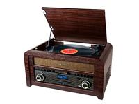 Muse Retro platenspeler – vinyl ontmoet modern met DAB+, CD, USB, cinch, hoofdtelefoonaansluiting en Bluetooth