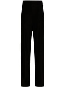 ETRO pantalon en velours à coupe droite - Noir