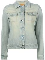 Helmut Lang Pre-Owned veste courte en denim - Bleu