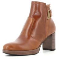 Nero Giardini Leren enkellaarsjes I411220D, Leer., 35/40 EU