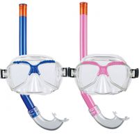 Gekleurde snorkelset voor kinderen