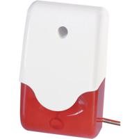 ABUS SG1681 Alarmsirene met flitslicht 100 dB Rood Binnen, Buiten 12 V/DC - thumbnail