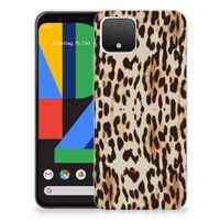 Google Pixel 4 TPU Hoesje Leopard - thumbnail