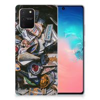 Samsung Galaxy S10 Lite Siliconen Hoesje met foto Badges