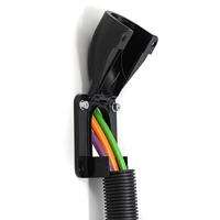 Icotek 31419.900 Kabeldoorvoering Haaks Montagegat: 29 mm Zwart 1 stuk(s)