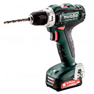 Metabo POWERMAXX BS 12 1400 RPM Zonder sleutel 1 kg Zwart, Groen, Rood, Zilver