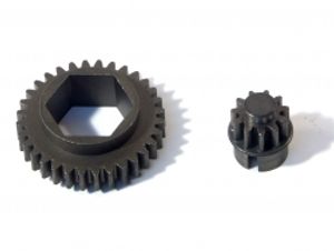 Gear set for back plate unit (for nitro star 12/15 engines