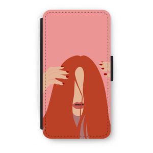 Woke up like this: iPhone XS Flip Hoesje