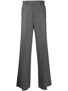 AMIRI pantalon chiné à coupe droite - Gris