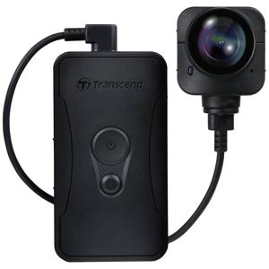 Transcend DrivePro Body 70 Lichaamscamera torso Bedraad en draadloos Zwart Batterij/Accu Wifi Wi-Fi 4 (802.11n) Bluetooth