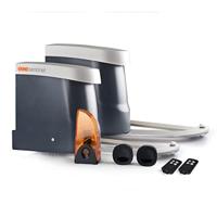 SCS Sentinel, MBA0103 Draaipoortaandrijving, 24V, 2 afstandsbedieningen, 50m bereik, LED-knipperlicht, 5 jaar garantie, 5m lang, 500kg max, OpenGate2