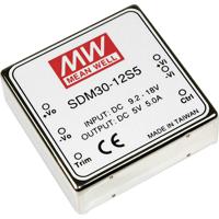 Mean Well SDM30-24S3 DC/DC-converter 16.5 W Aantal uitgangen: 1 x Inhoud 1 stuk(s) - thumbnail