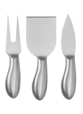 HEMA Kaasmessen - 12 X 18 - RVS - 3 Stuks (zilvergrijs) HEMA Kaasmessen - 12 X 18 - RVS - 3 Stuks (zilvergrijs)