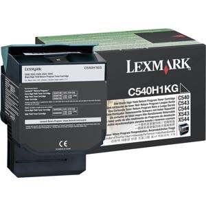 Lexmark Tonercassette (recycling) C540 C543 C544 C546 X544 X546 X548 Origineel Zwart 2500 bladzijden C540H1KG