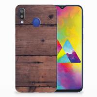 Samsung Galaxy M20 (Power) Bumper Hoesje Old Wood