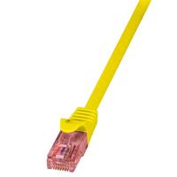 LogiLink CQ2097U CAT6 U/UTP patchkabel PrimeLine AWG24 LSZH geel 10m