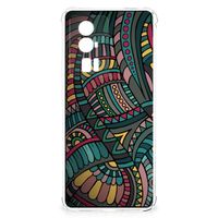 Xiaomi Poco F5 Pro Doorzichtige Silicone Hoesje Aztec - thumbnail