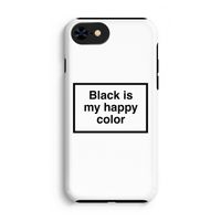 Black is my happy color: iPhone 7 Tough Case - thumbnail