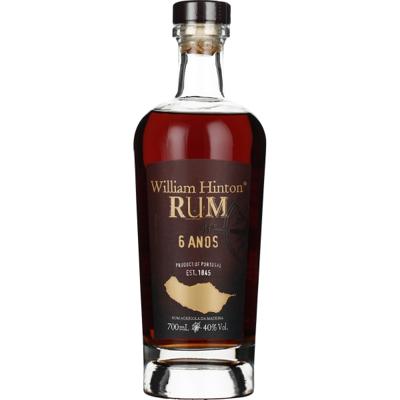 William Hinton 6 years Dark Rum 70CL