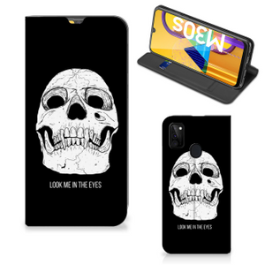 Mobiel BookCase Samsung Galaxy M30s | M21 Skull Eyes