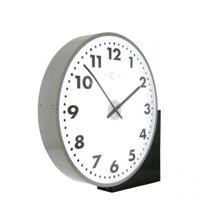 NeXtime klok 2509, ø90 cm, outdoor, roman/ arabic, double sided