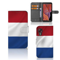 Samsung Galaxy Xcover 5 Bookstyle Case Nederlandse Vlag