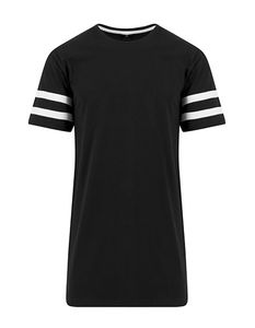 Build Your Brand BY032 Stripe Jersey Tee