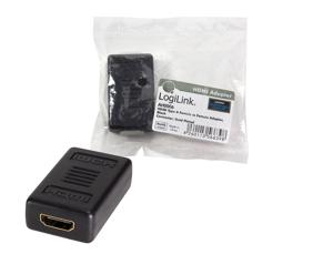 LogiLink AH0006 HDMI Adapter [1x HDMI-bus - 1x HDMI-bus] Zwart