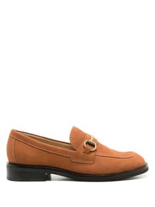 Sarah Chofakian mocassins Paulette en daim - Marron