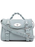 Mulberry mini sac Alexa en cuir grainé - Bleu