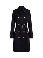 Trenchcoat Van Lauren Ralph Lauren blauw
