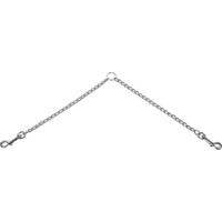 Hondenlijn Koppelketting - 2 x 30 cm - 2,5 mm 2 x 30 cm - 2.5 mm Flamingo Zilver