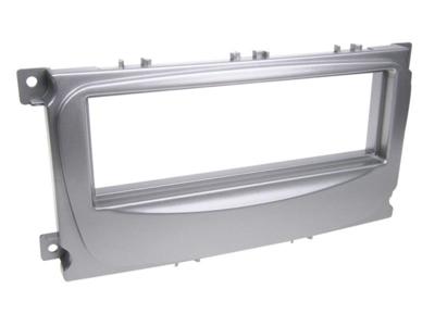 1-DIN Paneel Ford S-Max / Focus / Galaxy / Mondeo Kleur: Zilver 1-DIN Paneel Ford S-Max / Focus / Galaxy / Mondeo Kleur: Zilver