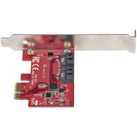 StarTech.com 2P6G-PCIE-SATA-CARD interfacekaart/-adapter Intern - thumbnail