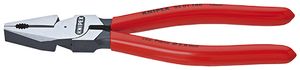 Knipex Kracht-Kombitang zwart geatramenteerd met kunststof bekleed 180 mm - 0201180