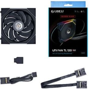 Lian Li UNI FAN TL Series Reverse Blade 120mm Black