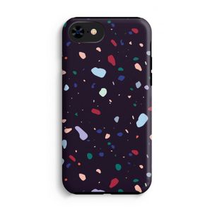 Dark Rounded Terrazzo: iPhone 8 Tough Case