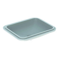 Geberit VariForm onderbouwwastafel rechthoekig 50 cm zonder overloop KeraTect, wit