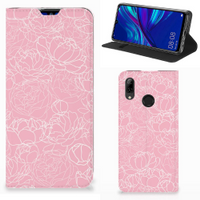 Huawei P Smart (2019) Smart Cover White Flowers