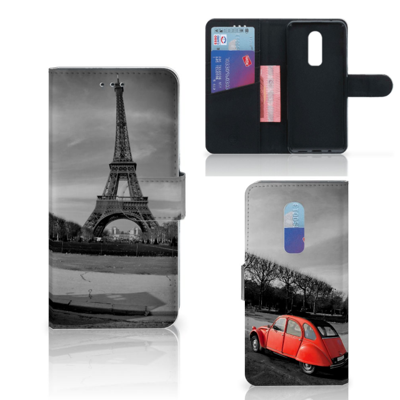 OnePlus 6 Flip Cover Eiffeltoren OnePlus 6 Flip Cover Eiffeltoren
