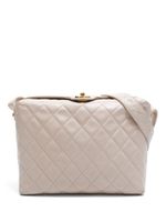 CHANEL Pre-Owned sac porté épaule matelassé (1986-1988) - Tons neutres