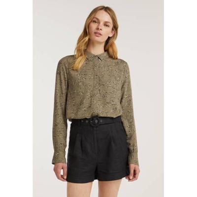 NA-KD high waist wide leg korte broek zwart NA-KD high waist wide leg korte broek zwart