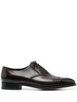 John Lobb chaussures oxford à bout en amande - Marron