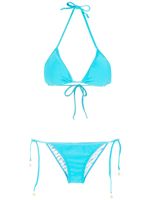 Amir Slama bikini triangle à dos-nu - Bleu